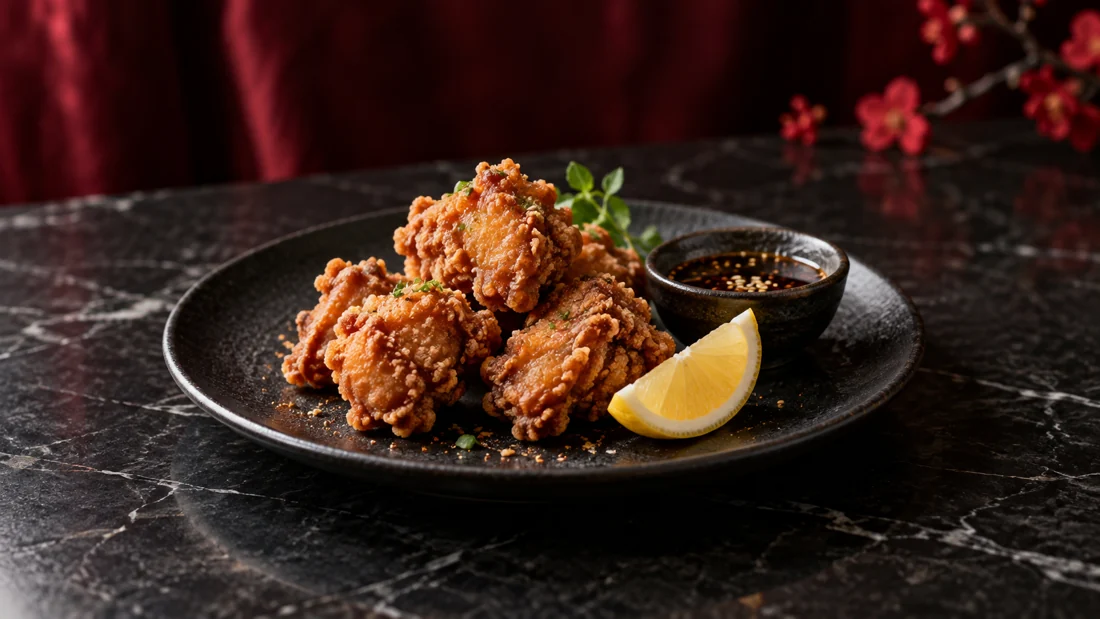 Knuspriges Chicken Karaage